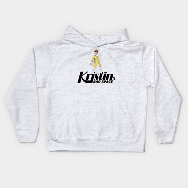 Kristin's Bag Space Kids Hoodie by Adamtots